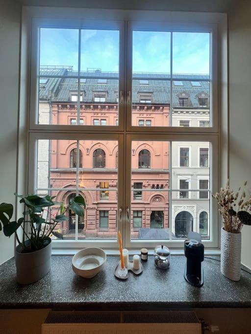 Koselig Leilighet I Sentrum Av Oslo Med Byutsikt! Kültér fotó