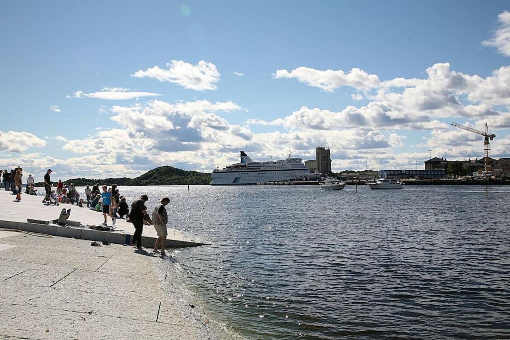 Koselig Leilighet I Sentrum Av Oslo Med Byutsikt! Kültér fotó
