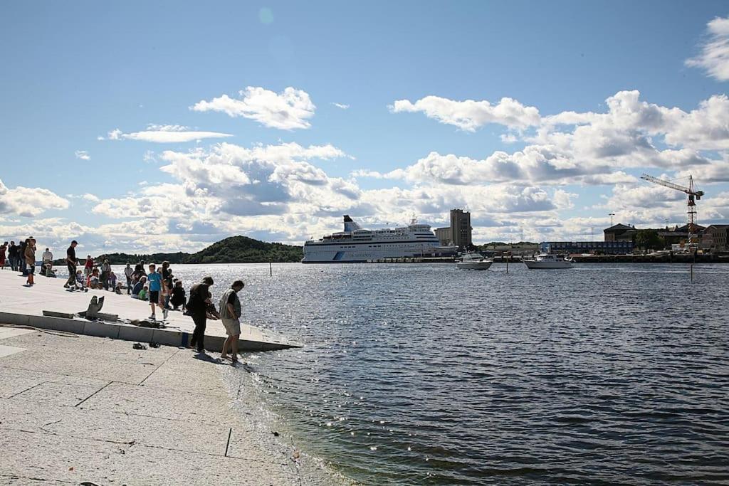 Koselig Leilighet I Sentrum Av Oslo Med Byutsikt! Kültér fotó